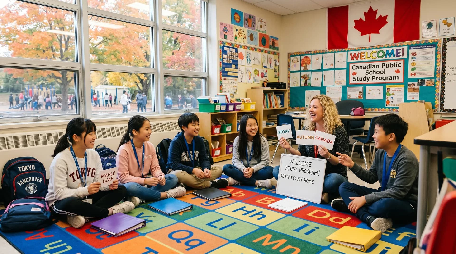 캐나다 공립 학교에서 진정한 영어 몰입교육을 경험하세요